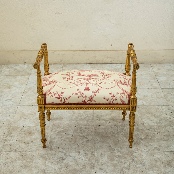 Giltwood Vanity Stool