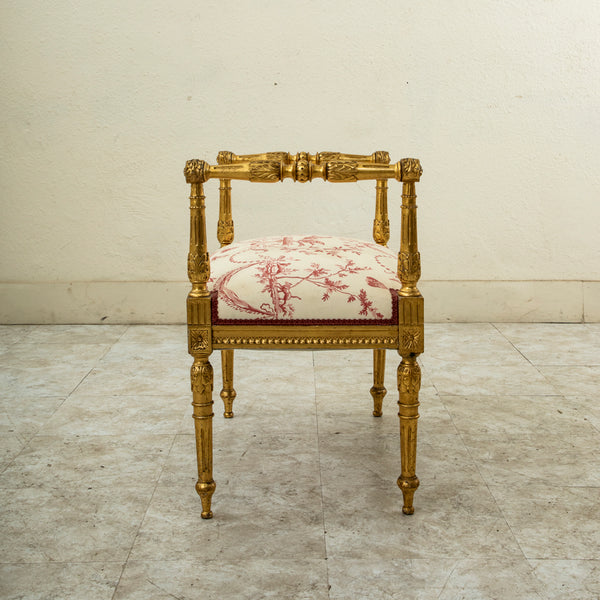 Giltwood Vanity Stool
