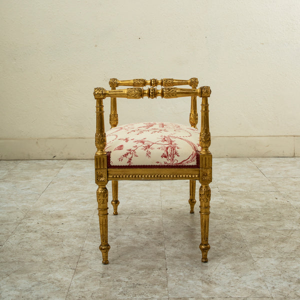 Giltwood Vanity Stool