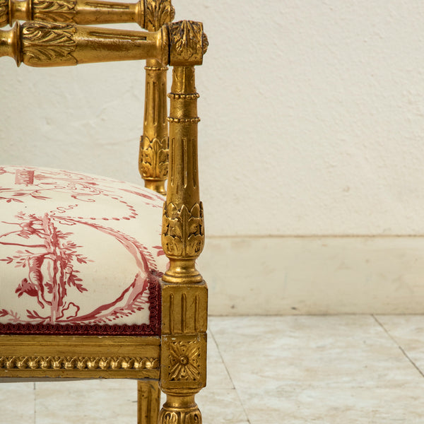 Giltwood Vanity Stool