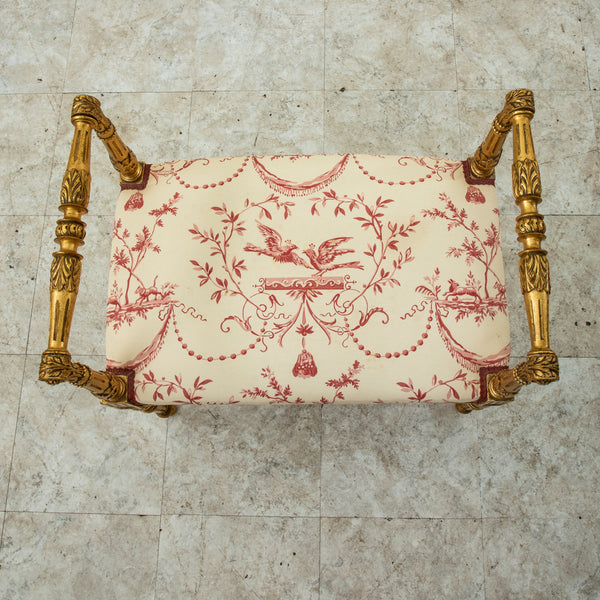 Giltwood Vanity Stool