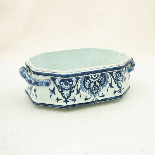 Faience Cachepot