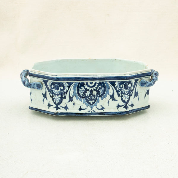 Faience Cachepot
