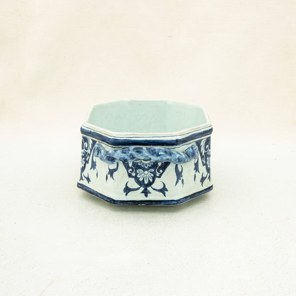 Faience Cachepot
