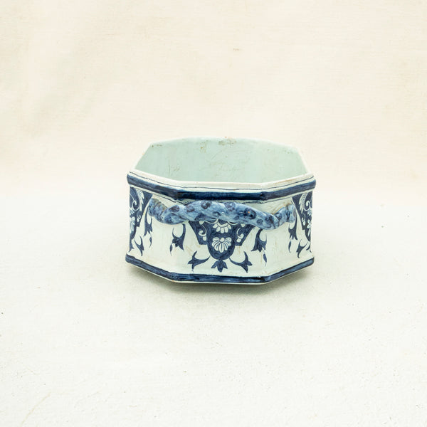 Faience Cachepot