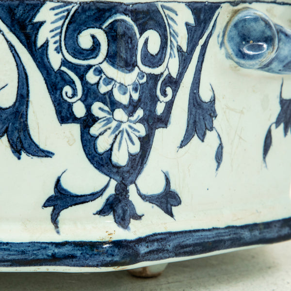 Faience Cachepot