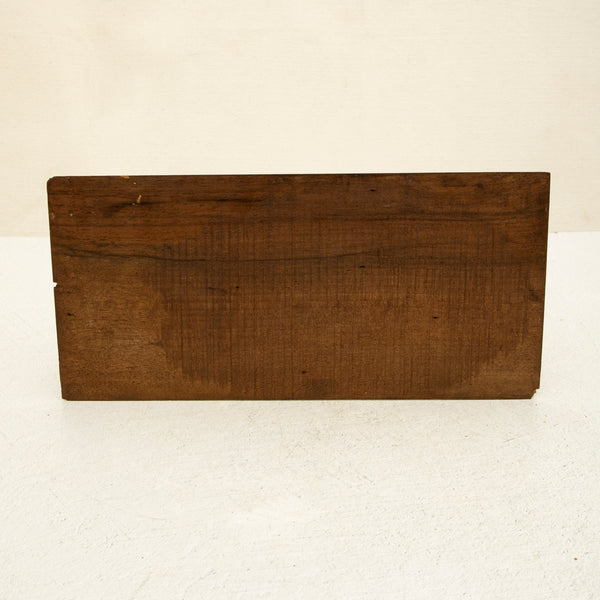 Hand Carved Oak Panel