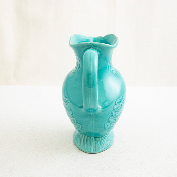 Majolica Owl Pitcher