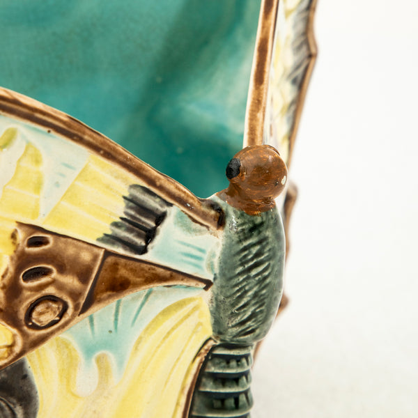 Majolica Cachepot