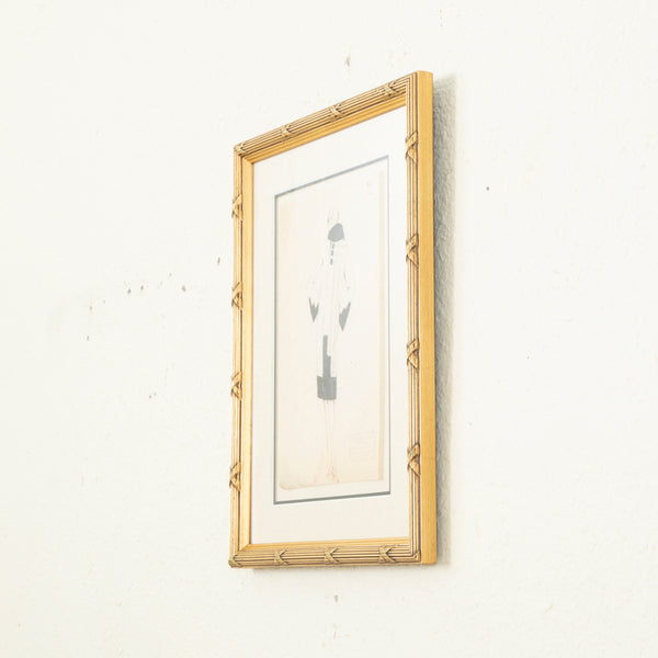 Original Coco Chanel Drawing