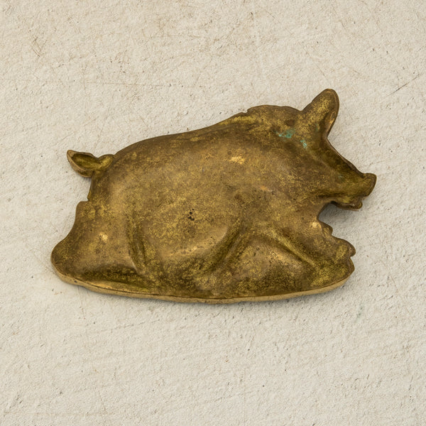 Bronze Wild Boar Vide Poche
