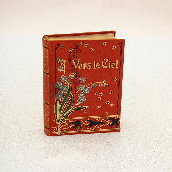 Red Leatherbound Book