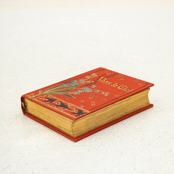 Red Leatherbound Book