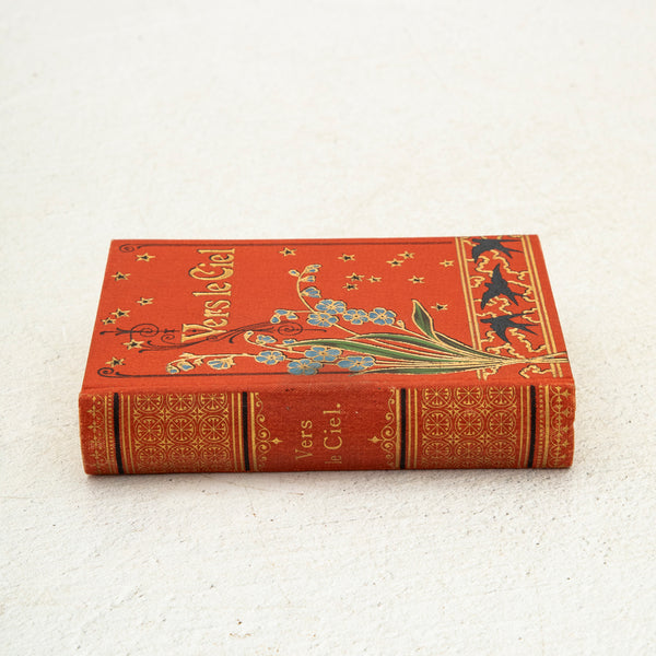 Red Leatherbound Book