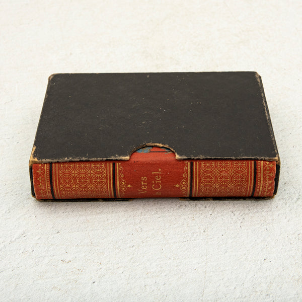 Red Leatherbound Book