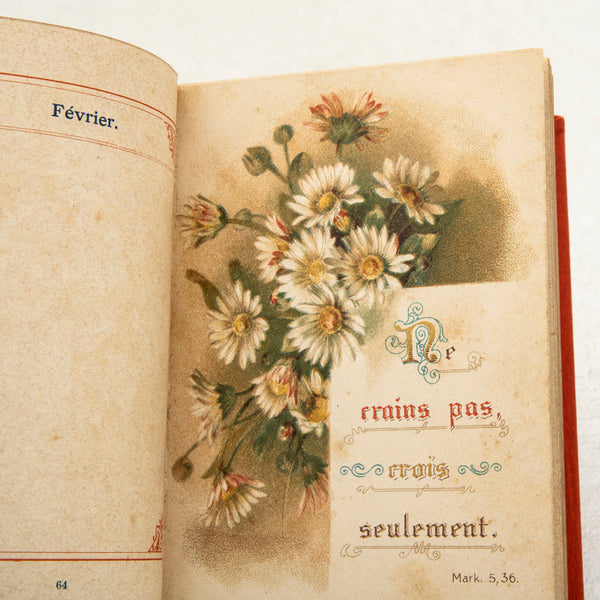 Red Leatherbound Book
