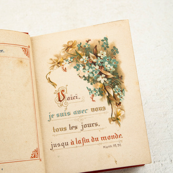 Red Leatherbound Book