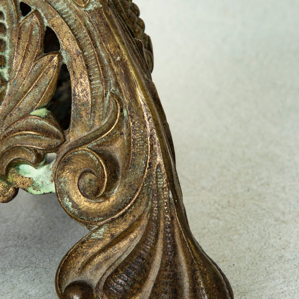 Brass Candlestick Lamp