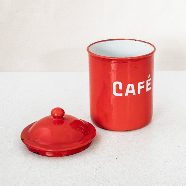 Set of Six Spice Canisters