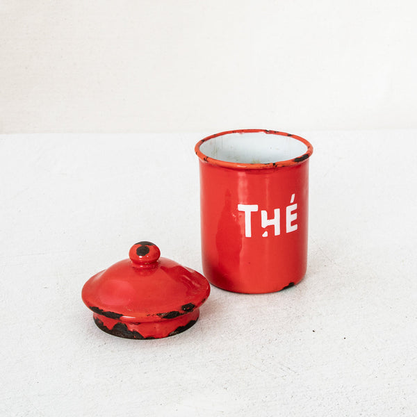 Set of Six Spice Canisters