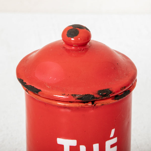 Set of Six Spice Canisters