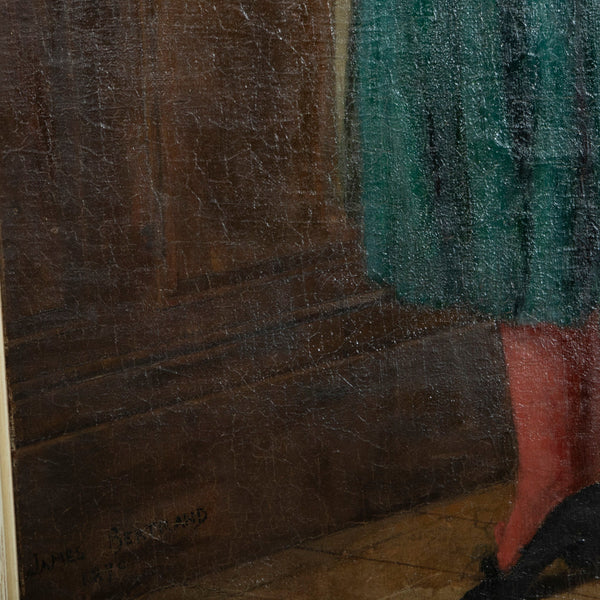 James Bertrand Oil Painting