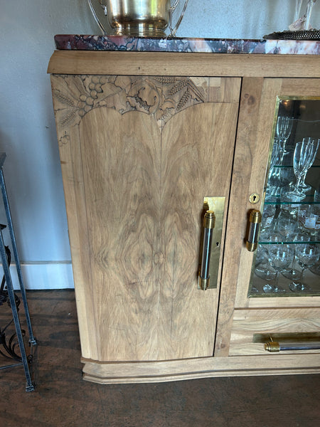 Art Deco Walnut Buffet