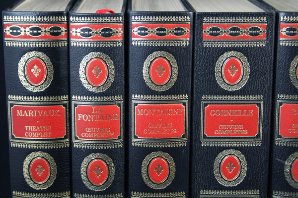 Set of Leatherbound Books
