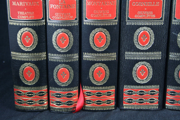 Set of Leatherbound Books