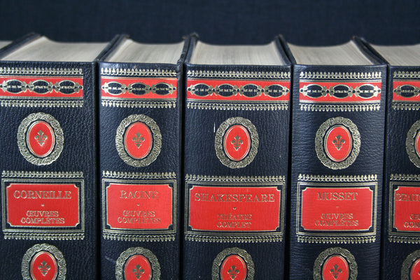 Set of Leatherbound Books