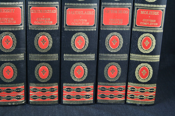 Set of Leatherbound Books