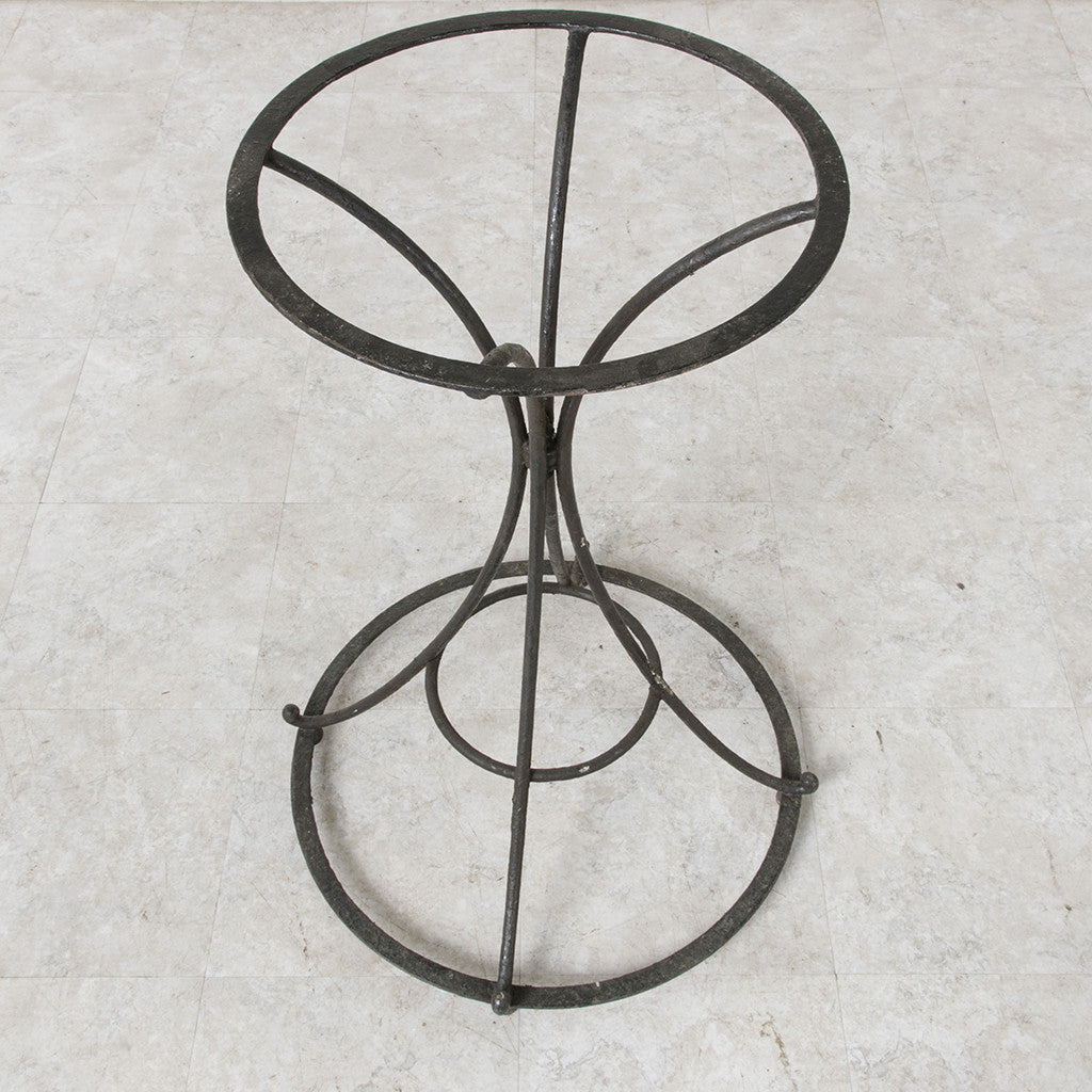 Hand Forged Iron Pot Rack - French Metro Antiques