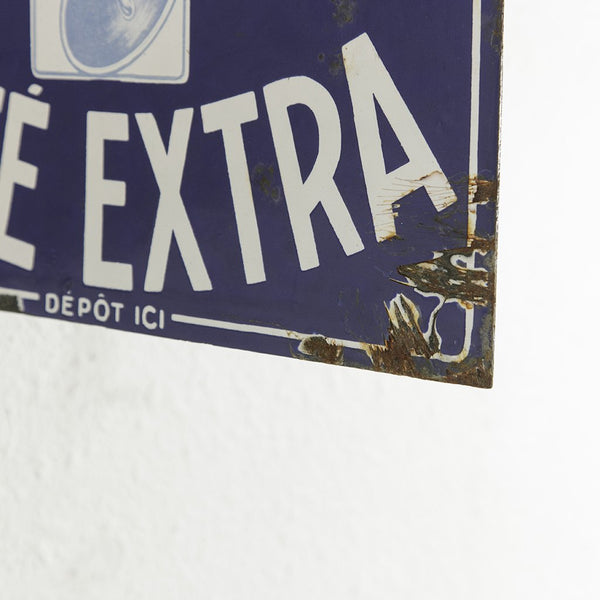 Double Faced Enameled Sign