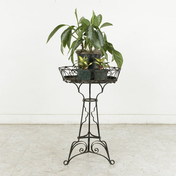 Art Nouveau Iron Planter