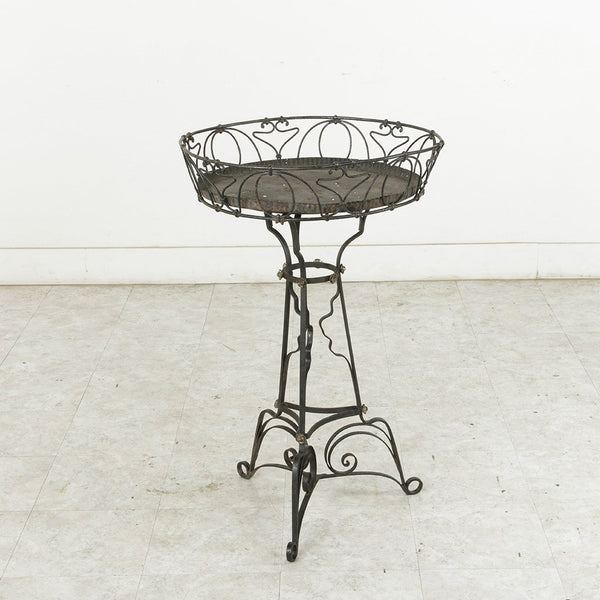 Art Nouveau Iron Planter