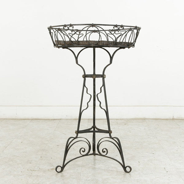 Art Nouveau Iron Planter