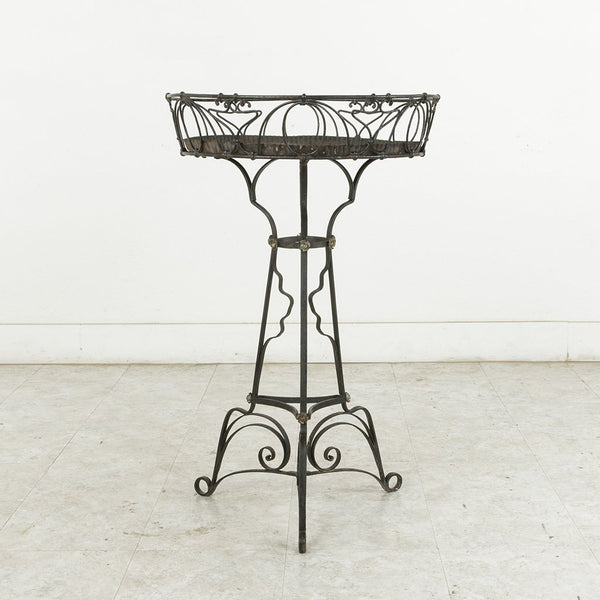 Art Nouveau Iron Planter
