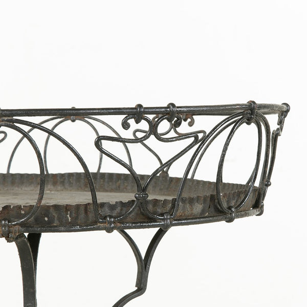 Art Nouveau Iron Planter