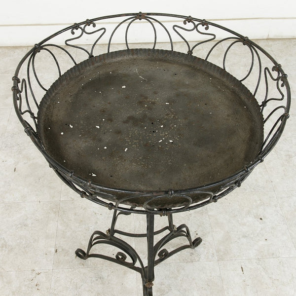 Art Nouveau Iron Planter