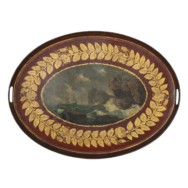 Napoleon III Tole Tray