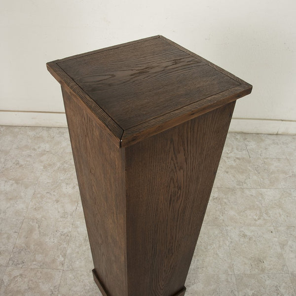 Oak Pedestal