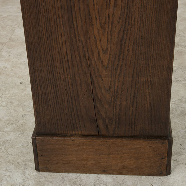 Oak Pedestal