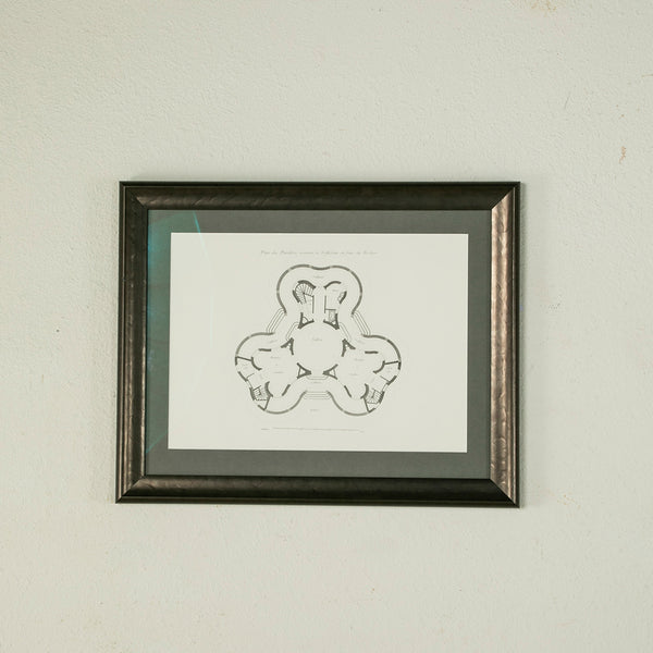 Pair of Framed Chateau Engravings