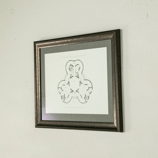 Pair of Framed Chateau Engravings