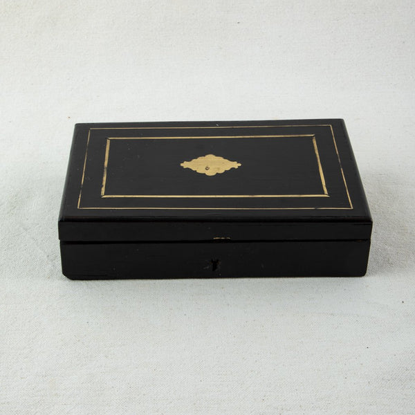 Napoleon III Box With Silver Spoons - French Metro Antiques