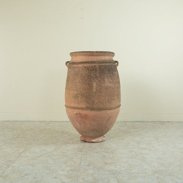 Large Italian Olive Jar