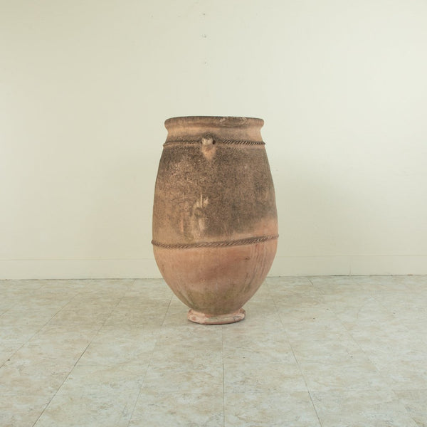 Large Italian Olive Jar