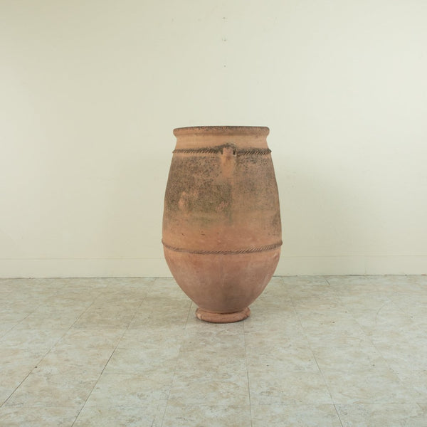 Large Italian Olive Jar