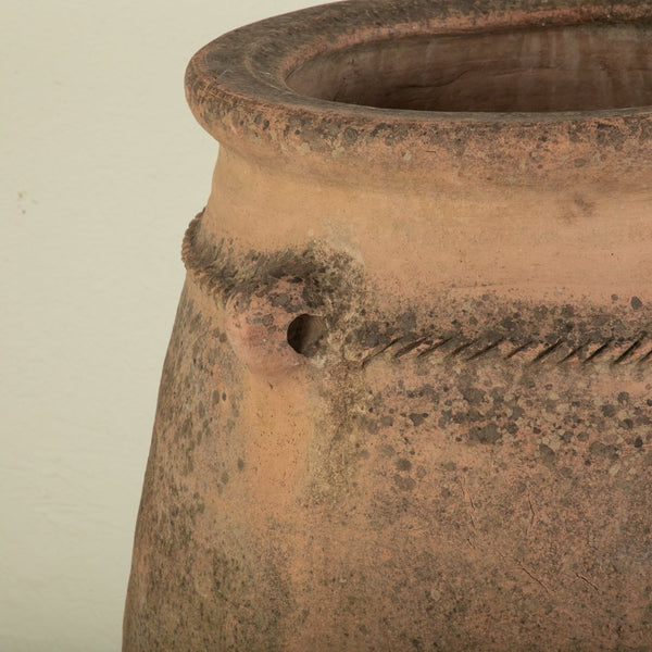 Large Italian Olive Jar