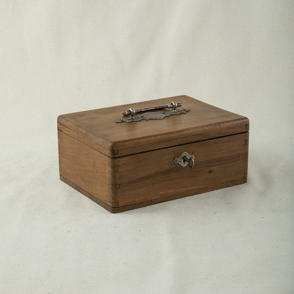 Box with Silver Handle